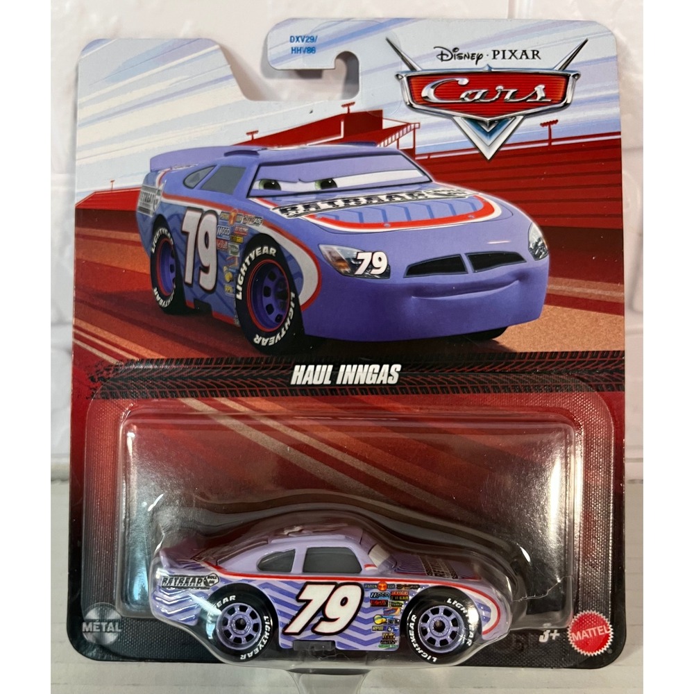 Mattel Disney Pixar Cars Haul Inngas Kids 1:55 Purple‎ New Diecast Racer 79
